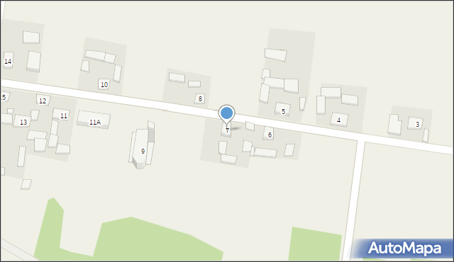 Kolonia Łomnicka, Kolonia Łomnicka, 7, mapa Kolonia Łomnicka