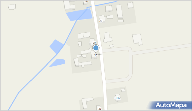 Kolonia Łyszkowice, Kolonia Łyszkowice, 30, mapa Kolonia Łyszkowice