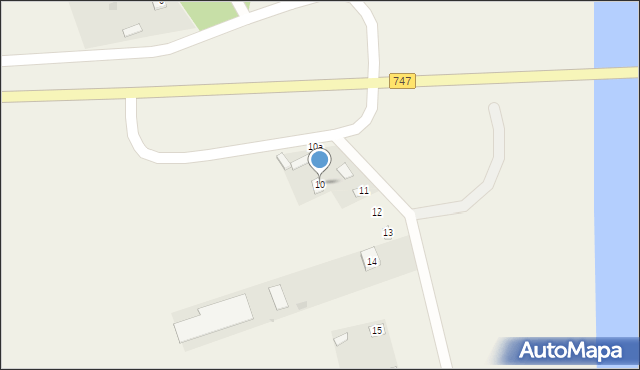 Kolonia Nadwiślańska, Kolonia Nadwiślańska, 10, mapa Kolonia Nadwiślańska