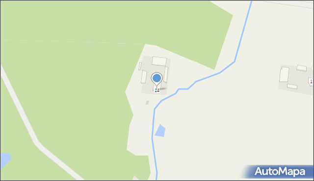 Kolonia Pilczyca, Kolonia Pilczyca, 14, mapa Kolonia Pilczyca