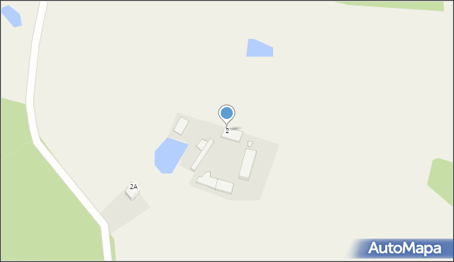 Kolonia Pozezdrze, Kolonia Pozezdrze, 2, mapa Kolonia Pozezdrze