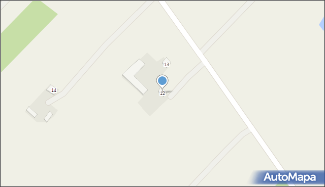 Kolonia Rozniszew, Kolonia Rozniszew, 12, mapa Kolonia Rozniszew