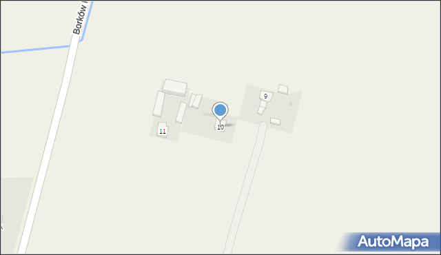 Kolonia Skarszewek, Kolonia Skarszewek, 10, mapa Kolonia Skarszewek