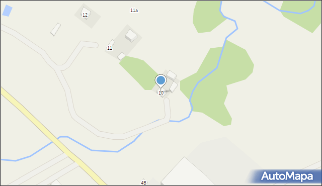 Kolonia Szczercowska, Kolonia Szczercowska, 10, mapa Kolonia Szczercowska