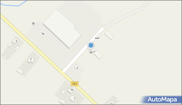 Kolonia Szczercowska, Kolonia Szczercowska, 4a, mapa Kolonia Szczercowska