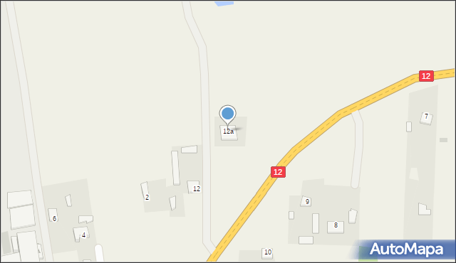 Kolonia Wolanów, Kolonia Wolanów, 12a, mapa Kolonia Wolanów