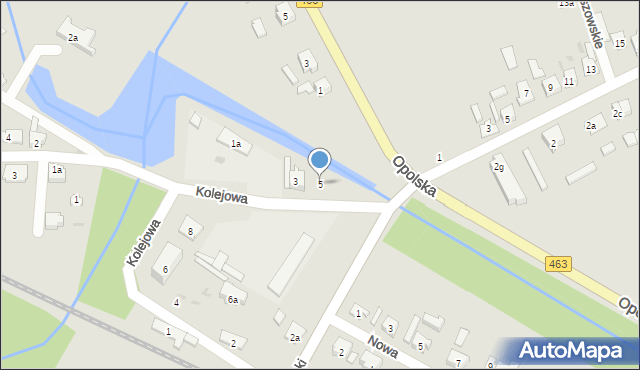 Kolonowskie, Kolejowa, 5, mapa Kolonowskie