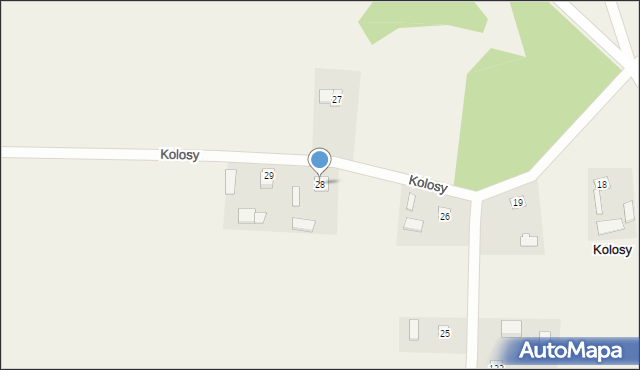 Kolosy, Kolosy, 28, mapa Kolosy