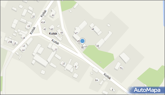 Kolsk, Kolsk, 50, mapa Kolsk