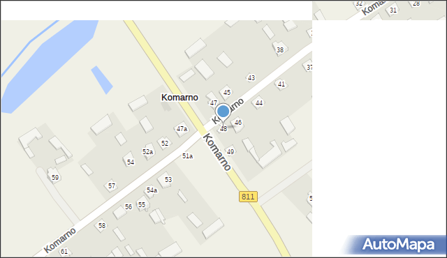 Komarno, Komarno, 48, mapa Komarno