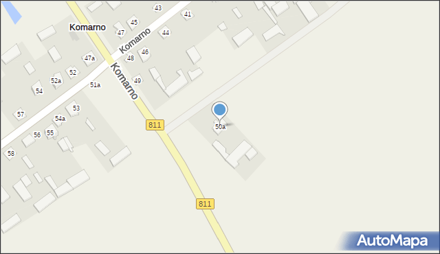 Komarno, Komarno, 50a, mapa Komarno