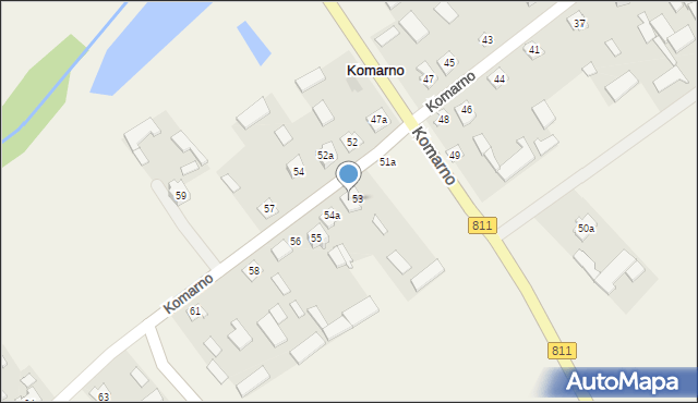 Komarno, Komarno, 53a, mapa Komarno