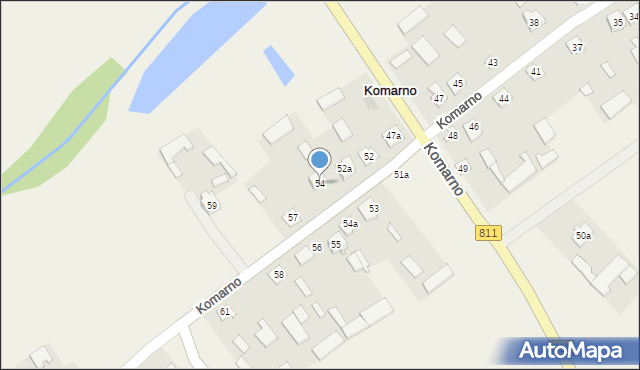 Komarno, Komarno, 54, mapa Komarno