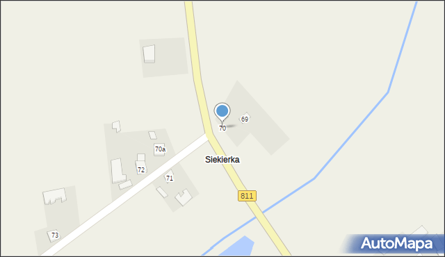 Komarno, Komarno, 70, mapa Komarno