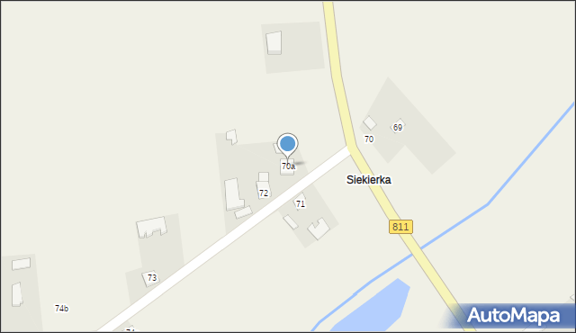 Komarno, Komarno, 70a, mapa Komarno