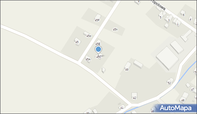 Komarno, Komarno, 45C, mapa Komarno