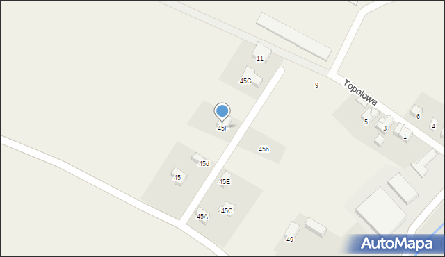 Komarno, Komarno, 45F, mapa Komarno