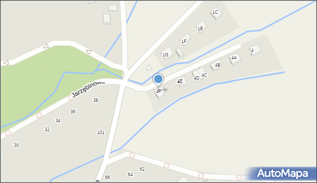 Komarno, Komarno, 4F, mapa Komarno