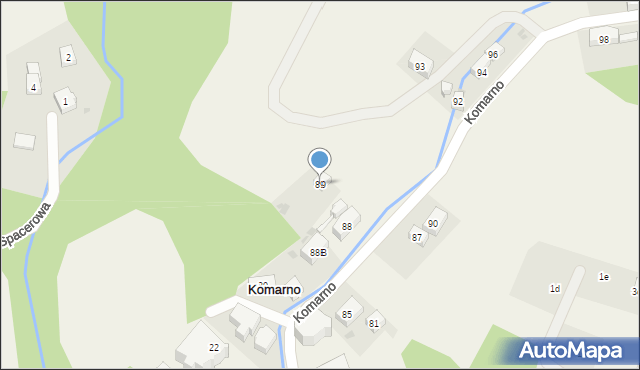 Komarno, Komarno, 89, mapa Komarno