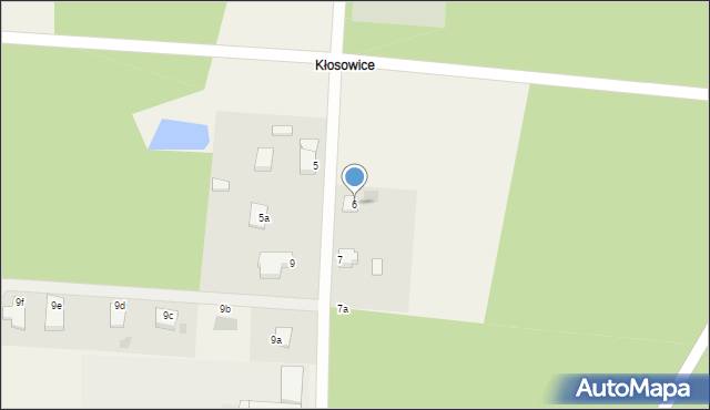 Komarowo, Komarowo, 6, mapa Komarowo