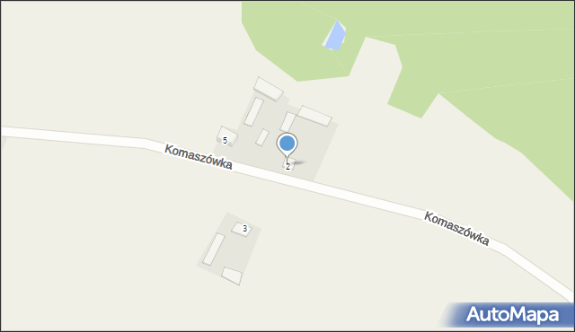 Komaszówka, Komaszówka, 2, mapa Komaszówka