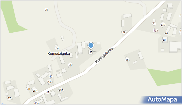 Komodzianka, Komodzianka, 37, mapa Komodzianka