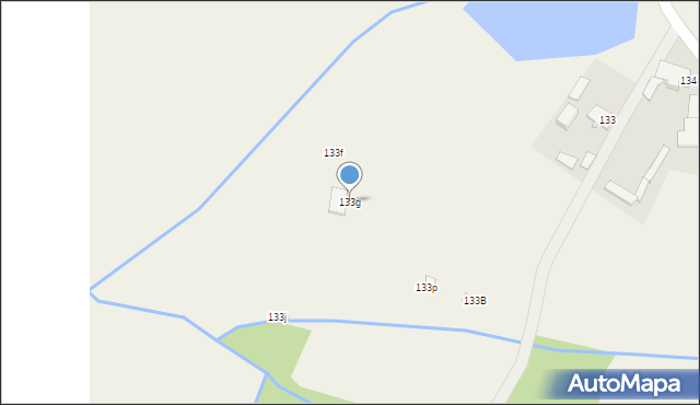 Komorów, Komorów, 133g, mapa Komorów