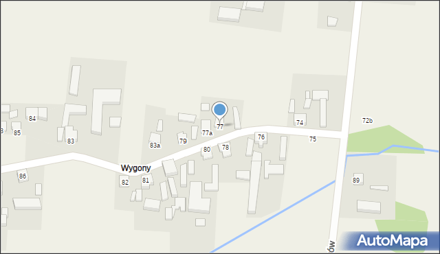 Komorów, Komorów, 77, mapa Komorów