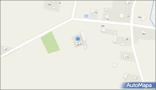 Komorów, Komorów, 19, mapa Komorów