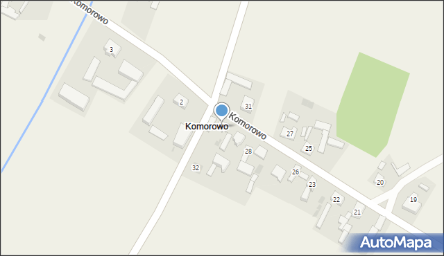 Komorowo, Komorowo, 30, mapa Komorowo