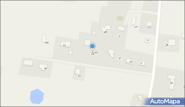 Komorowo Żuławskie, Komorowo Żuławskie, 1g, mapa Komorowo Żuławskie