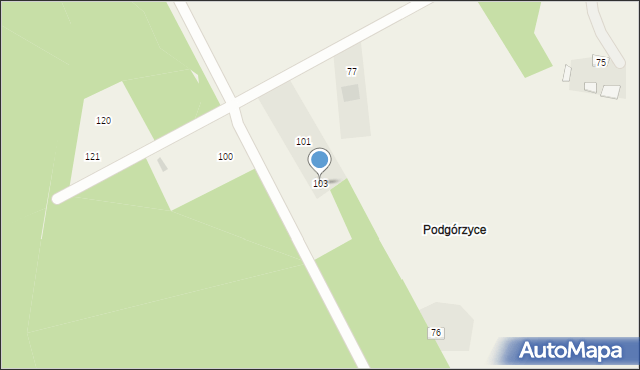 Konarzew, Konarzew, 103, mapa Konarzew