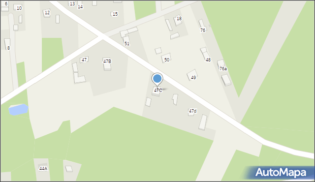 Kończyce-Kolonia, Kończyce-Kolonia, 47C, mapa Kończyce-Kolonia