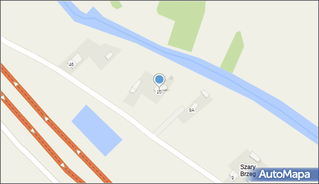 Kondrajec Szlachecki, Kondrajec Szlachecki, 10, mapa Kondrajec Szlachecki