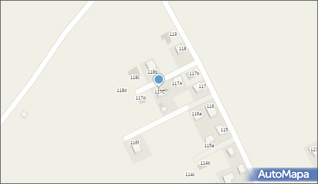 Koniaczów, Koniaczów, 117C, mapa Koniaczów