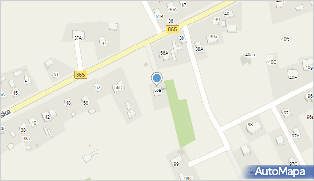 Koniaczów, Koniaczów, 56B, mapa Koniaczów