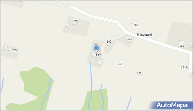 Koniaków, Koniaków, 184, mapa Koniaków