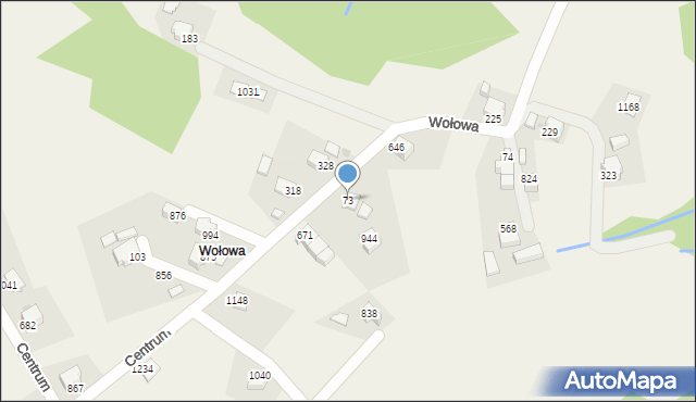 Koniaków, Koniaków, 73, mapa Koniaków