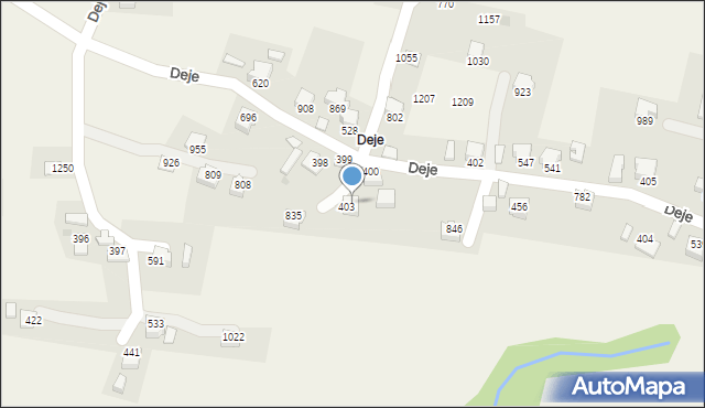 Koniaków, Koniaków, 861, mapa Koniaków