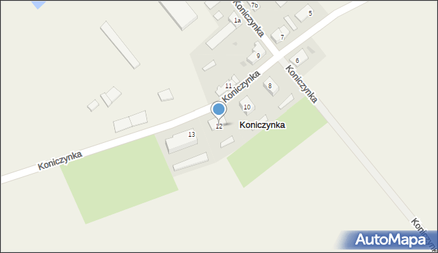 Koniczynka, Koniczynka, 12, mapa Koniczynka