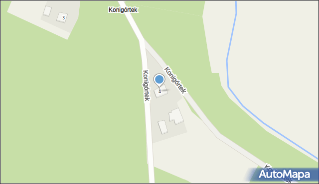 Konigórtek, Konigórtek, 4, mapa Konigórtek