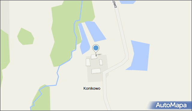 Konikowo, Konikowo, 4, mapa Konikowo