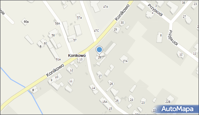 Konikowo, Konikowo, 28, mapa Konikowo