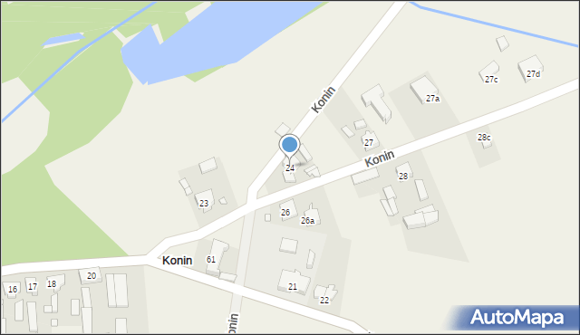 Konin, Konin, 24, mapa Konina