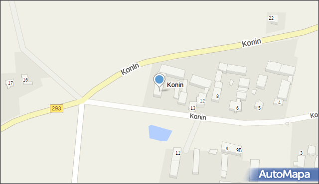 Konin, Konin, 15, mapa Konina