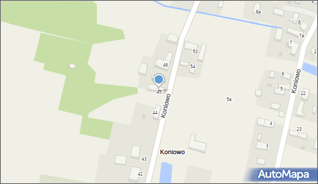 Koniowo, Koniowo, 45, mapa Koniowo