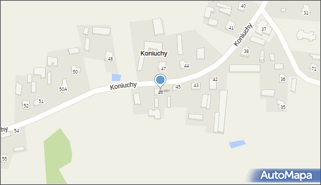 Koniuchy, Koniuchy, 46, mapa Koniuchy