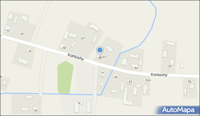 Koniuchy, Koniuchy, 66, mapa Koniuchy