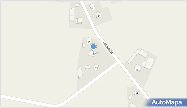 Koniusza, Koniusza, 36A, mapa Koniusza