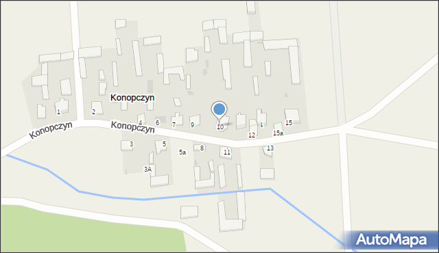 Konopczyn, Konopczyn, 10, mapa Konopczyn